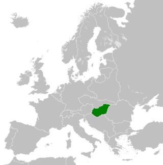 Description de l'image Kingdom of Hungary in Europe 1929.png.