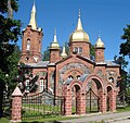 Orthodoxe Kirche der heiligen Dreifaltigkeit in Mustvee, erbaut 1877