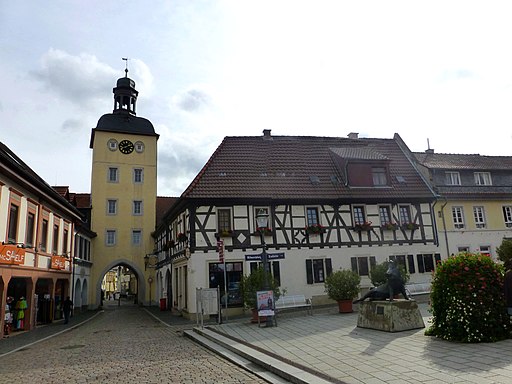 Kirchheimbolanden – Römerplatz und Vorstadtturm - panoramio