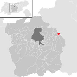 Location in the district