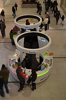 A Koodo Mobile booth in Markville Shopping Centre in December 2012. KoodoMobileBooth.JPG
