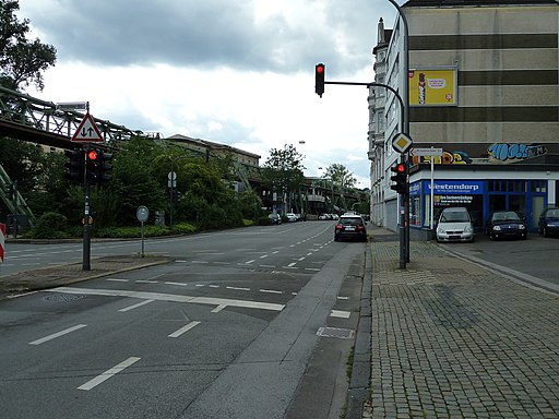 Kreuzung Hardtufer - Haspeler Straße - Hofkamp