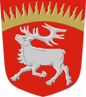 Coat of arms of Kuusamo Kuusamo.vaakuna.svg