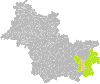 La Ferté-Imbault dans l'intercommunalité en 2016.