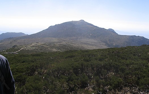 North face from Bola del Mundo, 2.265 m
