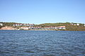 Houses on Lake of the Ozarks, Missouri, USA. Mile Marker=?