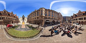 Goethedenkmal Leipzig 360° Ansicht