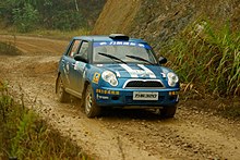 A Lifan 320 during the 2013 China Rally Lifan 320 as racing car 2013 (2).jpg