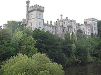 Lismore Castle, where the Book of Lismore, owned by Catherine FitzGerald, was discovered. Lismore Castle 2.jpg