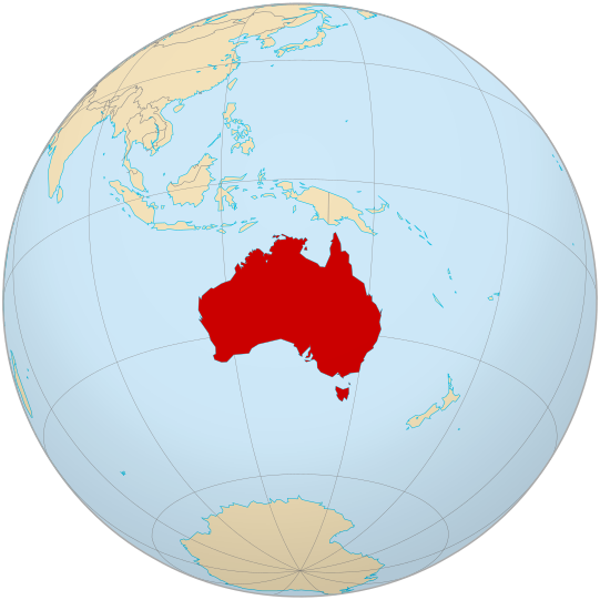 File:LocationAustralia (orthographic).svg