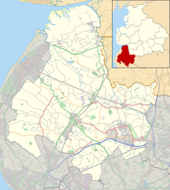 Location map United Kingdom Borough of West Lancashire.svg