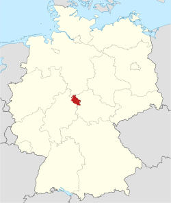 Locator map ESW in Germany.svg