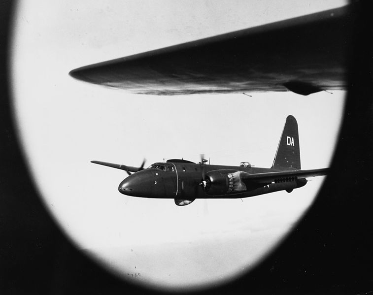 File:Lockheed P2V Neptune in flight in October 1950.jpg