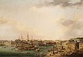 Le port de Brest en 1773 (Nicolas Van Blarenberghe) 1 vue d'ensemble