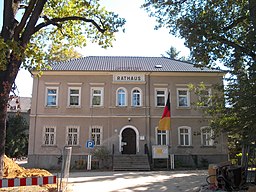 Mühlau town hall (Mittelsachsen district, Saxony)