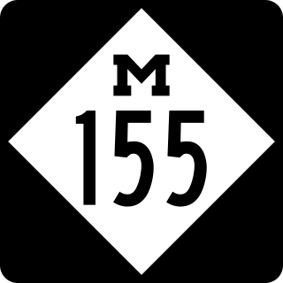 <span class="mw-page-title-main">M-155 (Michigan highway)</span> Unsigned state highway in Livingston County, Michigan, United States