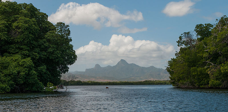 File:Macanao hill from La Restinga Lagoon.jpg