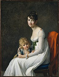 Madame Philippe Panon Desbassayns de Richemont (Jeanne Eglé Mourgue, 1778–1855) and Her Son, Eugène (1800–1859) MET DT1995.jpg