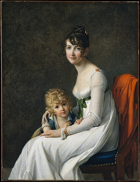 File:Madame Philippe Panon Desbassayns de Richemont (Jeanne Eglé Mourgue, 1778–1855) and Her Son, Eugène (1800–1859) MET DT1995.jpg