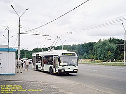 БКМ-321 на маршруті № 2, вул. Крупської