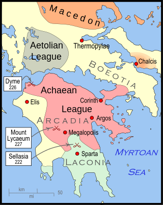 <span class="mw-page-title-main">Cleomenean War</span> Spartan war (229/228–222 BCE)