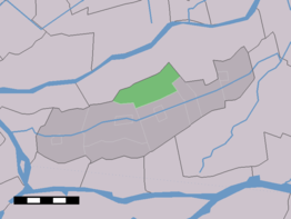 Kaart van Brandwijk