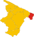 Map of comune of Bisceglie (province of Barletta-Andria-Trani, region Apulia, Italy).svg