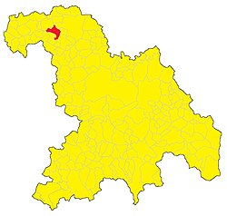 Map of comune of Ozzano Monferrato.jpg