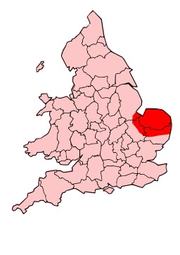 Map of the Territory of the Iceni