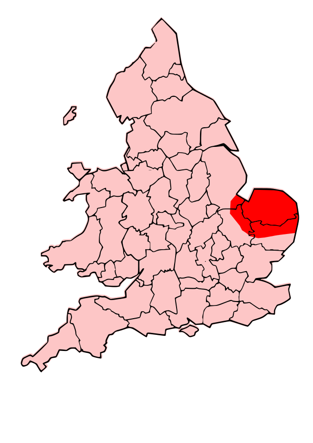 approximate extent of the Iceni Territory
