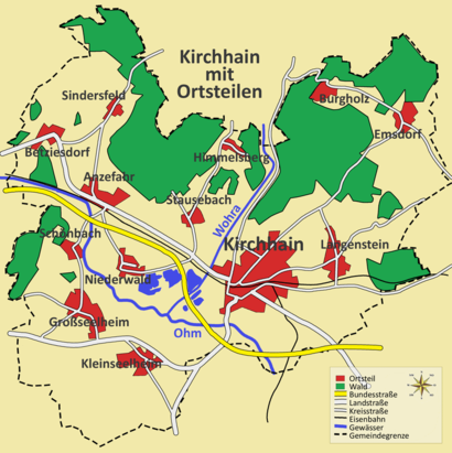 So kommt man zu Großseelheim mit den Öffentlichen - Mehr zum Ort Hier