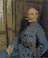 Portrait du maréchal Foch en 1918.