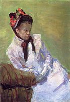 Мері Кассат, «Автопортрет», 1878, Музей мистецтва Метрополітен, Нью-Йорк