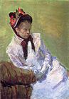 Mary Cassatt fue una retratista estadounidense que se especializó en retratos de mujeres y niños, 1878.