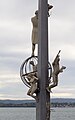 English: Detail of the magic column from Peter Lenk in Meersburg. Deutsch: Detail der magischen Säule von Peter Lenk in Meersburg.