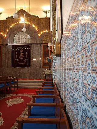 <span class="mw-page-title-main">Slat al-Azama Synagogue</span> Synagogue in Marrakesh, Morocco