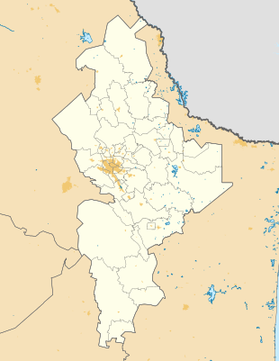 Mexico Nuevo Leon location map (urban areas).svg