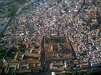 Aerial view of the قرطبہ کا تاریخی مرکز