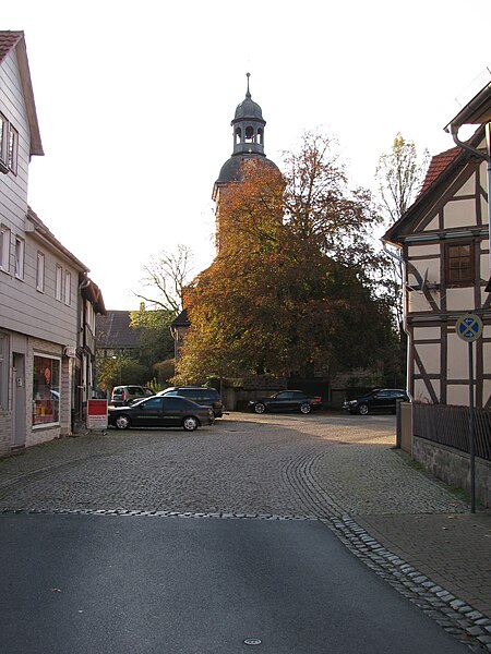File:Michaeliskirche, 1, Hedemünden, Hann. Münden, Landkreis Göttingen.jpg