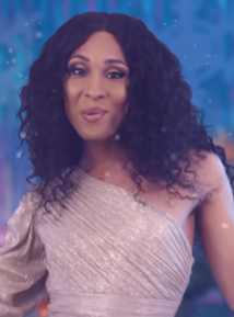 Michaela Jaé Rodriguez bei einem Musikvideodreh 2020