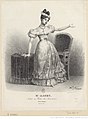 Mme Albert. Artiste au Théâtre des Nouveautés. Rôle de Valentine. Fin du 2ème Acte