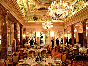 Interior of Hotel Hermitage Monte Carlo