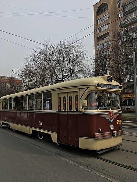 File:Moscow Retro Tram Parade 2019, Shabolovka Street - 5254.jpg