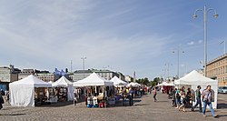 Plaza del Mercado de Helsinki