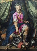 Enrique IV como Marte, de Jacob Bunel (ca. 1605-1606), Château de Pau.