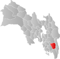 Kart over Rakkestad