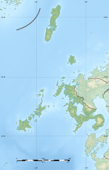 Dans la préfecture de Nagasaki, l'archipel Danjo-guntō est situé à l'extrémité sud-ouest (en bas à gauche de l'image).
