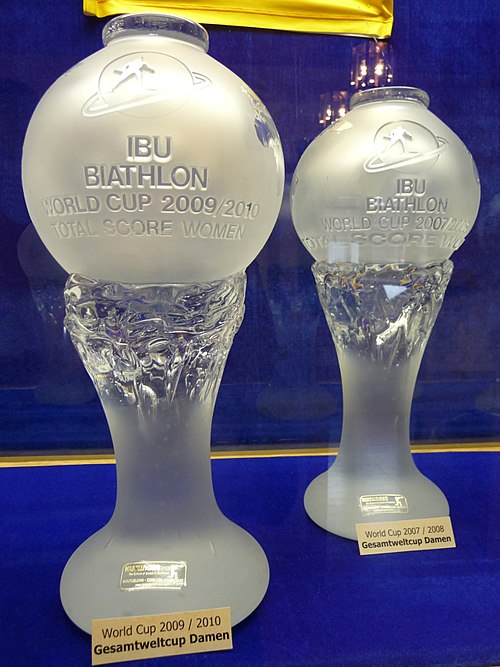 Overall Crystal Globes for the 2009/2010 and 2007/2008 seasons.