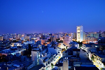 Nicosia by night
