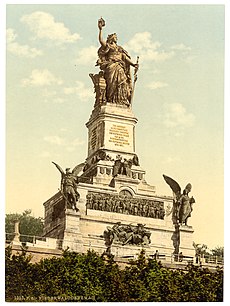 Niederwald Monument, the Rhine, Germany-LCCN2002714118.jpg